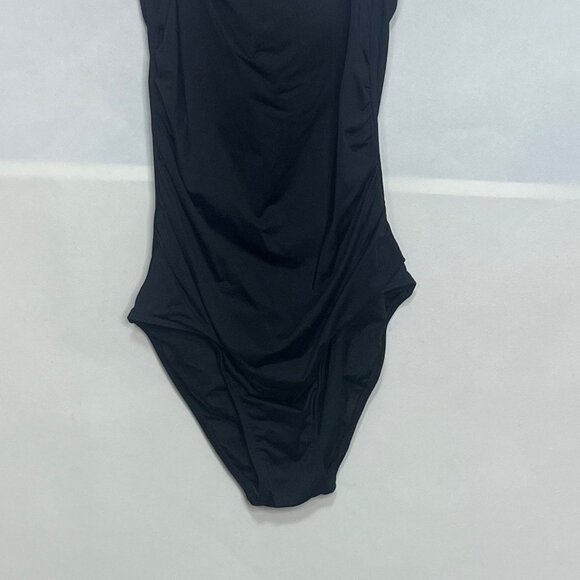Holipick One Piece Swimsuit Adjustable Straps Swimwear Black Size Medium New - Picture 4 of 10